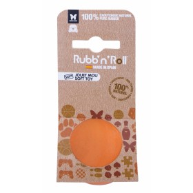 JOUET pour chien RUBB'N'SOFT BALLE TENNIS ORANGE  6cm RUBB'N'ROLL-DOGFRENCHTOUCH
