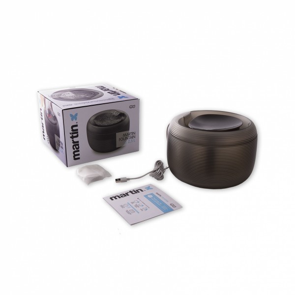 FONTAINE A EAU MARTIN FOUNTAIN pour chien chat MARTIN SELLIER-DOGFRENCHTOUCH