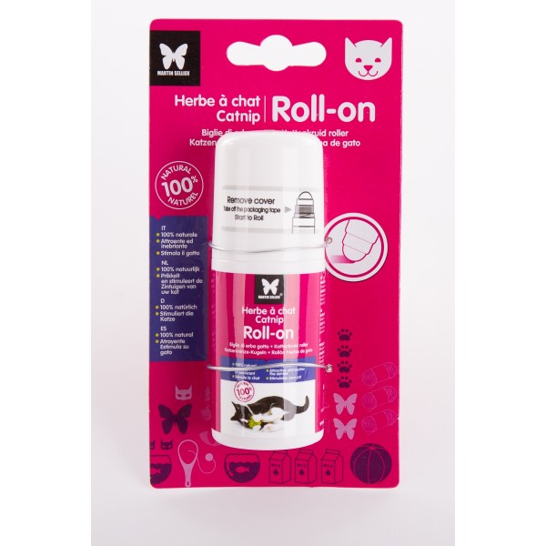 HERBE A CHAT pour chat ROLL ON MARTIN SELLIER