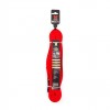 LONGE DE TRAVAIL pour chien avec poignée couleur rouge MARTIN SELLIER-DOGFRENCHTOUCH