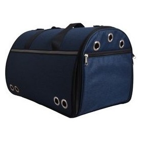 SAC DE TRANSPORT pour chien WEEK END couleur bleu BOBBY - DOGFRENCHTOUCH