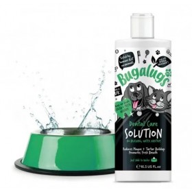 SOLUTION DENTAIRE pour chien et chat menthe fraîche BUGALUGS
