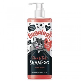 SHAMPOOING INSECTIFUGE pour chat FLEA & TICK BUGALUGS