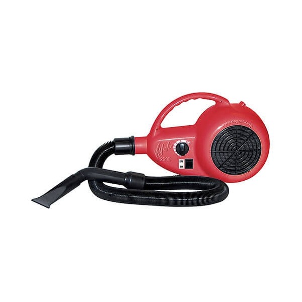 SECHOIR PULSEUR pour chien et chat couleur rouge VIVOG