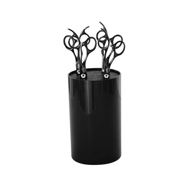 RANGE PORTE CISEAUX DE TABLE COULEUR NOIR VIVOG