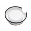 GAMELLE pour chien ou chat motif marbre couleur blanc DESIGNED BY LOTTE