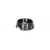 GAMELLE pour chien ou chat motif marbre couleur noir DESIGNED BY LOTTE