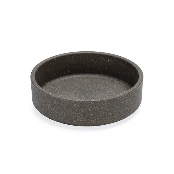 GAMELLE pour chat BAMBOU couleur gris foncé DESIGNED BY LOTTE