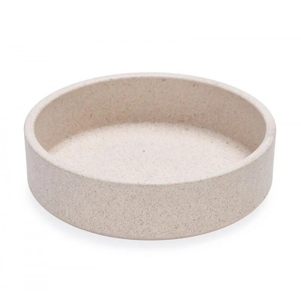 GAMELLE pour chat BAMBOU couleur beige DESIGNED BY LOTTE