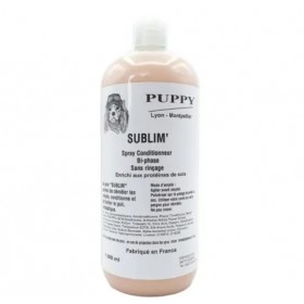 SPRAY CONDITIONNEUR SUBLIM pour chien ou chat ANTISTATIQUE sans rinçage PUPPY-DOGFRENCHTOUCH