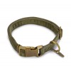 COLLIER VELOURS pour chien couleur vert VELURA DESIGNED BY LOTTE