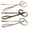 LAISSE VELOURS pour chien couleur gris VELURA DESIGNED BY LOTTE