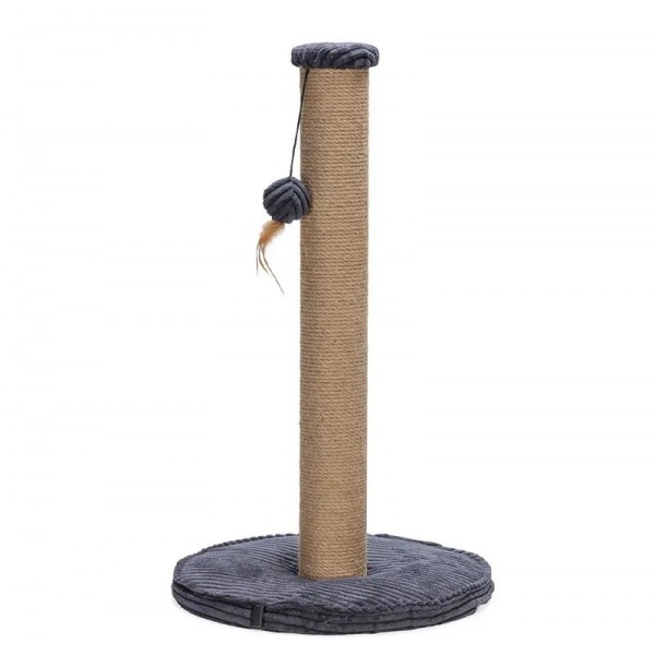 GRIFFOIR pour chat base velours cotelé couleur noir RIBBED DESIGNED BY LOTTE