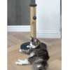 GRIFFOIR pour chat base velours cotelé couleur noir RIBBED DESIGNED BY LOTTE