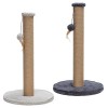 GRIFFOIR pour chat base velours cotelé couleur noir RIBBED DESIGNED BY LOTTE