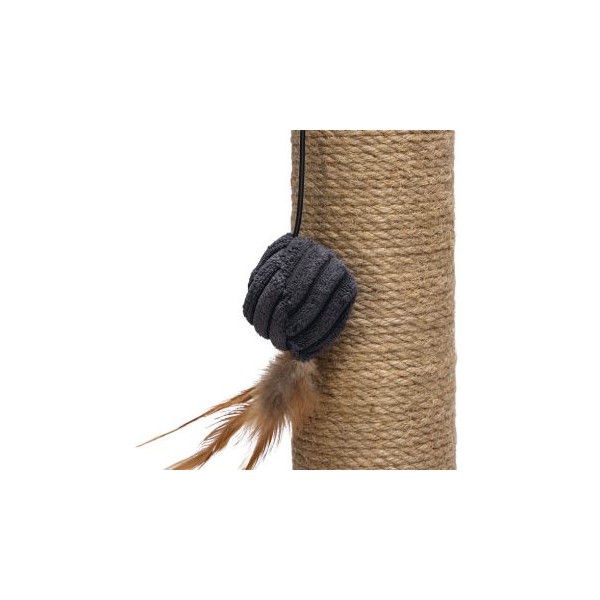 GRIFFOIR pour chat base velours cotelé couleur anthracite RIBBED DESIGNED BY LOTTE