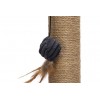 GRIFFOIR pour chat base velours cotelé couleur anthracite RIBBED DESIGNED BY LOTTE
