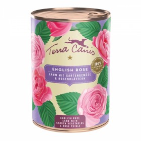LOT DE 6 Patée pour chien A L'AGNEAU ROSE ANGLAISE 400g TERRA CANIS