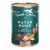 LOT DE 6 Patée pour chien AU BOEUF ET AU GIBIER NATURHUND 400g TERRA CANIS