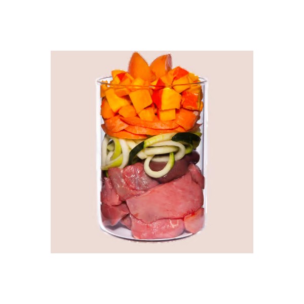 LOT DE 6 Patée pour chien GRAIN FREE à l'AGNEAU 800g TERRA CANIS