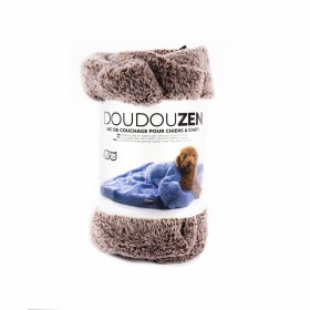 SAC DE COUCHAGE POLAIRE pour chien et chat Collection DOUDOUZEN couleur marron MARTIN SELLIER-DOGFRENCHTOUCH