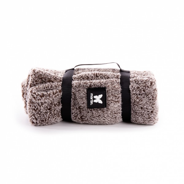 PLAID POLAIRE pour chien et chat marron Collection DOUDOUZEN MARTIN SELLIER