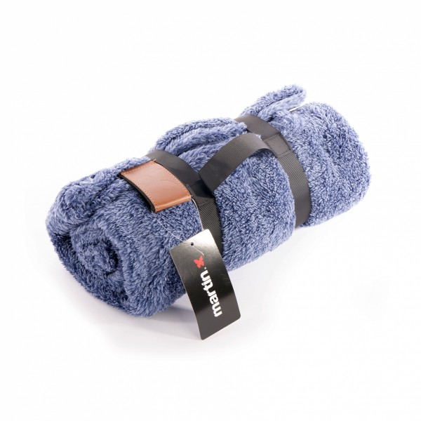 PLAID POLAIRE pour chien et chat bleu Collection DOUDOUZEN MARTIN SELLIER