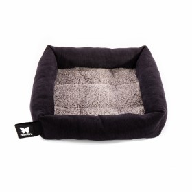 CORBEILLE DAMIER pour chien et chat Collection DOUDOUZEN couleur marron MARTIN SELLIER-DOGFRENCHTOUCH