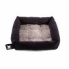 CORBEILLE DAMIER pour chien et chat marron Collection DOUDOUZEN MARTIN SELLIER