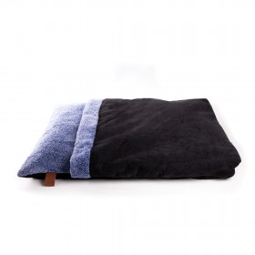 COUSSIN COUVERTURE pour chien et chat bleu noir Collection DOUDOUZEN MARTIN SELLIER