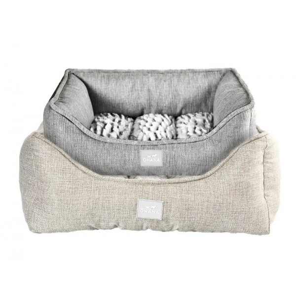 CORBEILLE pour chien ATHENS couleur gris OHANA-DOGFRENCHTOUCH