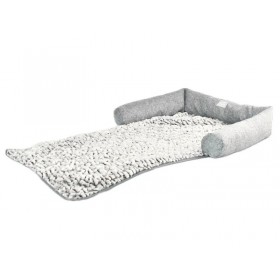 SOFA 2 EN 1 pour chien couleur gris ATHENS OHANA