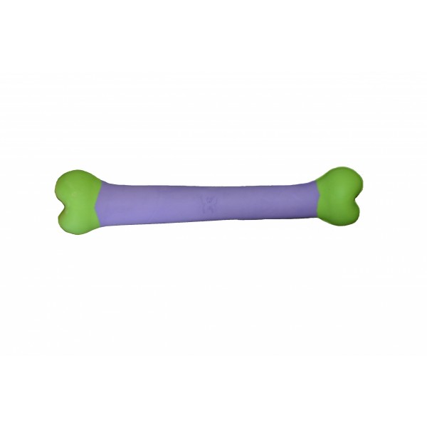 copy of LOT de 12 balles Rubb'N'Roll 6 cm bleu blanc rouge pour chien