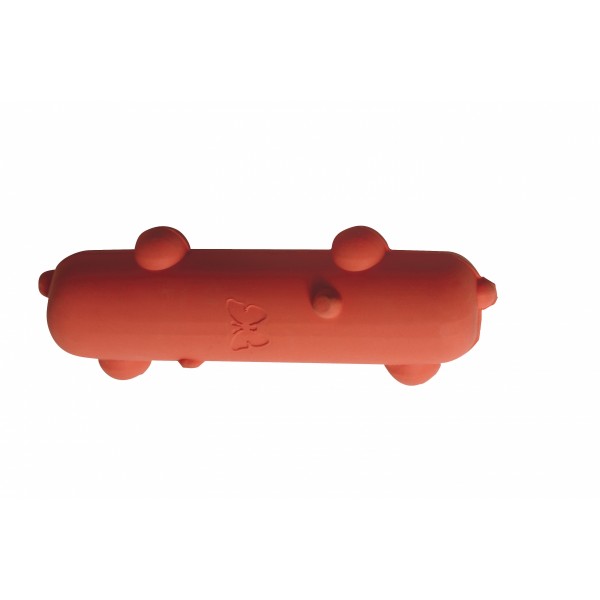copy of LOT de 12 balles Rubb'N'Roll 6 cm bleu blanc rouge pour chien