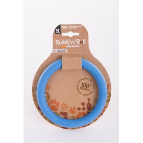 copy of LOT de 12 balles Rubb'N'Roll 6 cm bleu blanc rouge pour chien