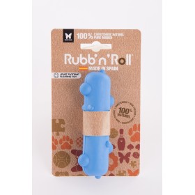 copy of LOT de 12 balles Rubb'N'Roll 6 cm bleu blanc rouge pour chien