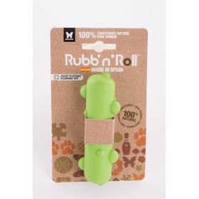 JOUET pour chien STEM flottant vert 12cm RUBB'N'ROLL-DOGFRENCHTOUCH
