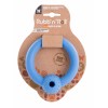 JOUET pour chien RUBB'N'TREATS ANNEAU FLOTTANT spécial friandise bleu 10,5cm RUBB'N'ROLL-DOGFRENCHTOUCH