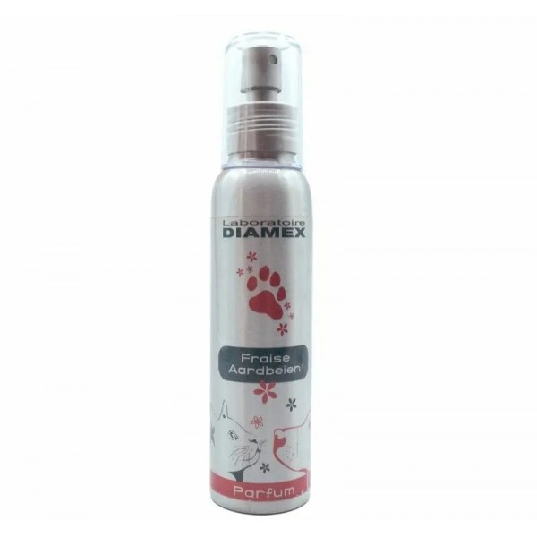 PARFUM pour chien et chat FRAISE 100 ML DIAMEX