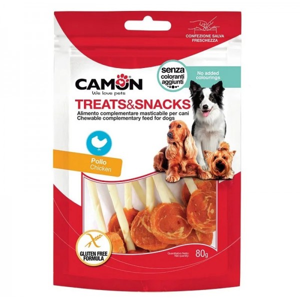 FRIANDISES pour chien LOLLIPOP au POULET CAMON