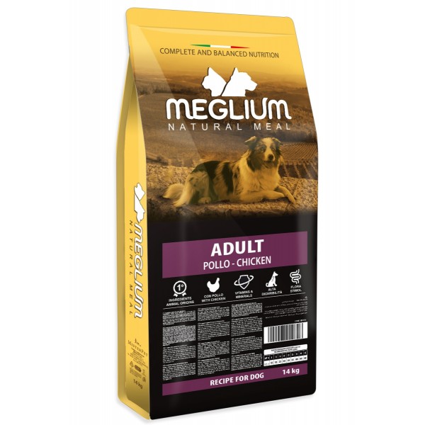 copy of CROQUETTES pour chiots PUPPY au poulet MEGLIUM