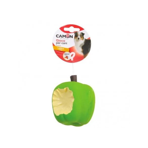 JOUET pour chien POMME CROQUEE en latex CAMON