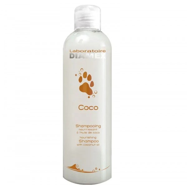 SHAMPOOING pour chien COCO à l'huile de coco DIAMEX