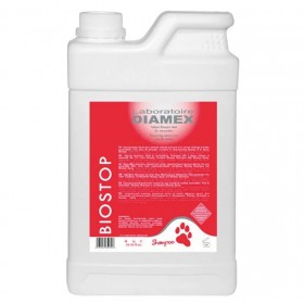 SHAMPOOING pour chien blanc BIOSTOP DIAMEX