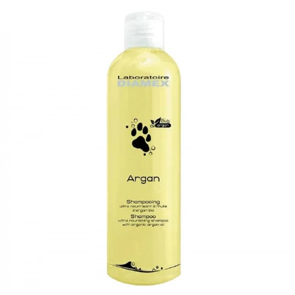 SHAMPOOING NOURRISSANT pour chien à l'huile d'ARGAN DIAMEX