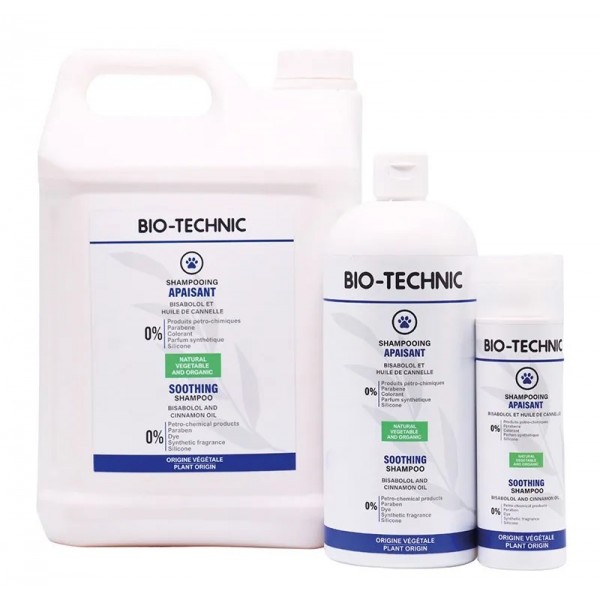 SHAMPOOING APAISANT pour chien BIO TECHNIC DIAMEX