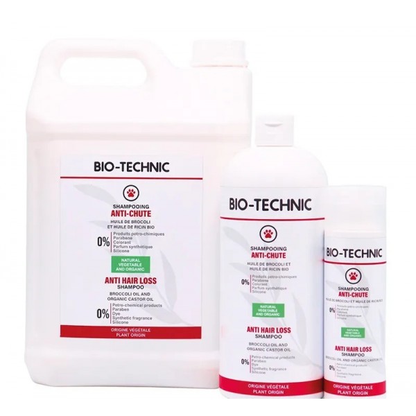 SHAMPOOING ANTI CHUTE pour chien BIO TECHNIC DIAMEX