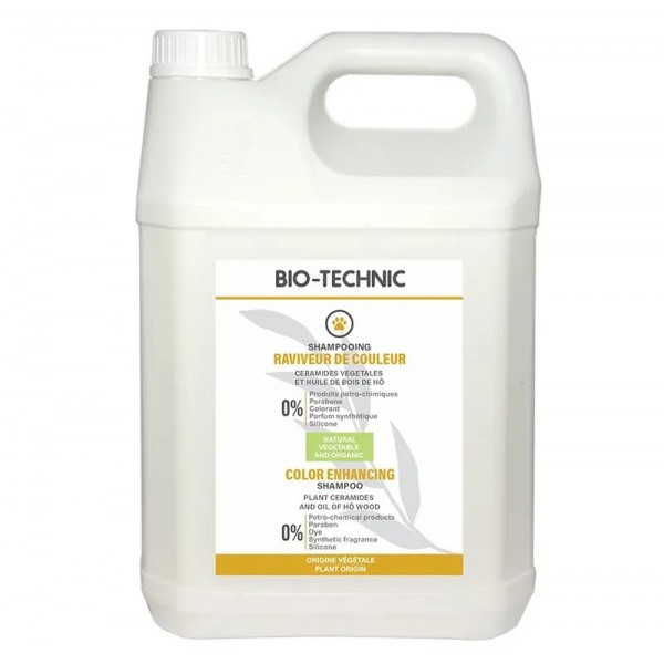 SHAMPOOING RAVIVEUR DE COULEUR pour chien BIO TECHNIC DIAMEX