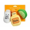 JOUET pour chien LOT DE 3 PELUCHES TEQUILA sonores PEARHEAD