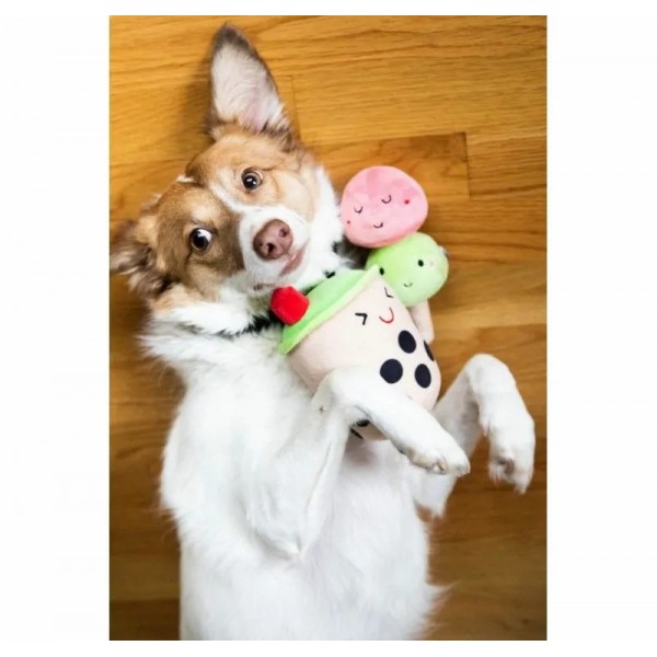 JOUET pour chien LOT DE 2 PELUCHES MILKSHAKE sonores PEARHEAD